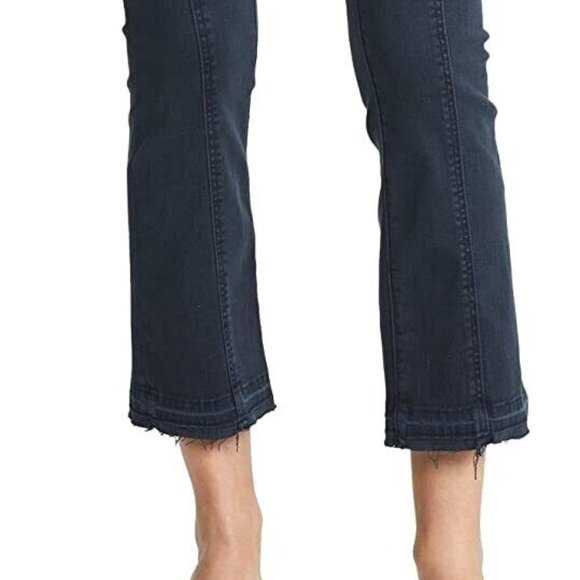 AG Adriano Goldschmied Jodi Crop Jean High-rise Slim Flare Stretch Blue Women 27 - Picture 12 of 12